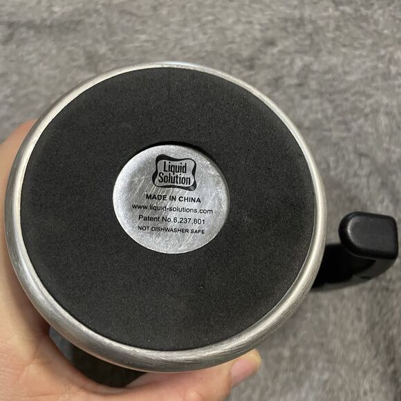 LL Bean Coffee Mug Tin Metal Cup Camping Outdoors Office Work Travel Moose - Picture 6 of 11